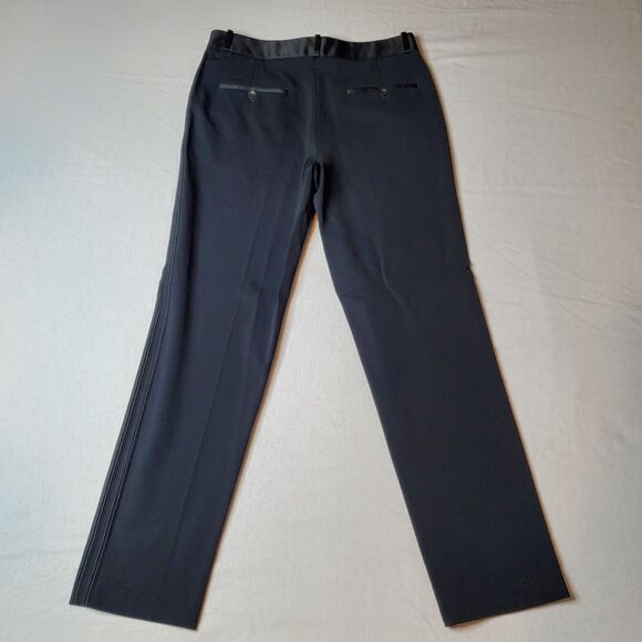 Rag & Bone Women's Size 6 Side Striped Dress Pants Viscose Blend Black - Picture 3 of 8